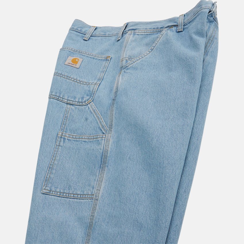 Carhartt WIP Jeans SINGLE KNEE PANT I032024.01A3 BLUE HEAVY STONE BLEACHED